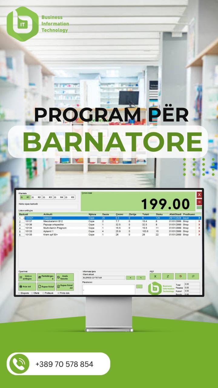 BIT Software MK – POS & Business Software për Restorante, Markete dhe Biznese në Maqedoni