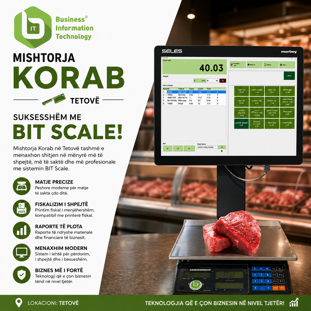 BIT Software MK – POS & Business Software për Restorante, Markete dhe Biznese në Maqedoni